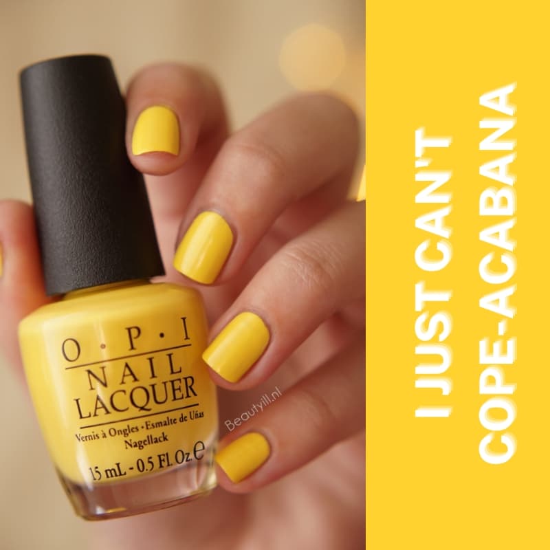 OPI Nail Lacquer "I Just Can't Cope-acabana" (mini)
