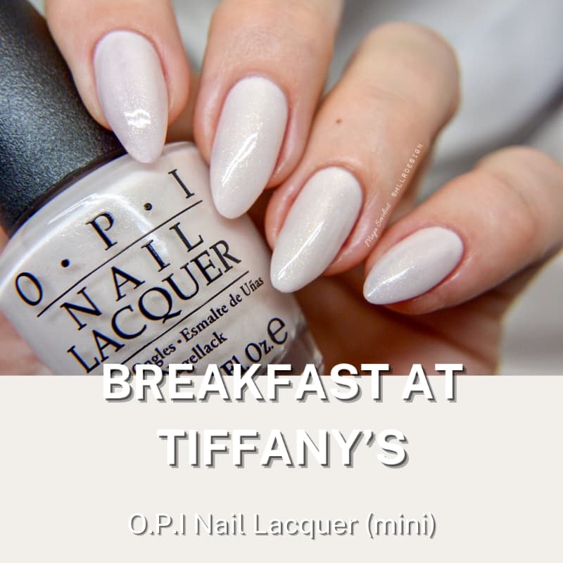 OPI Nail Lacquer "Breakfast at Tiffanys" (mini)