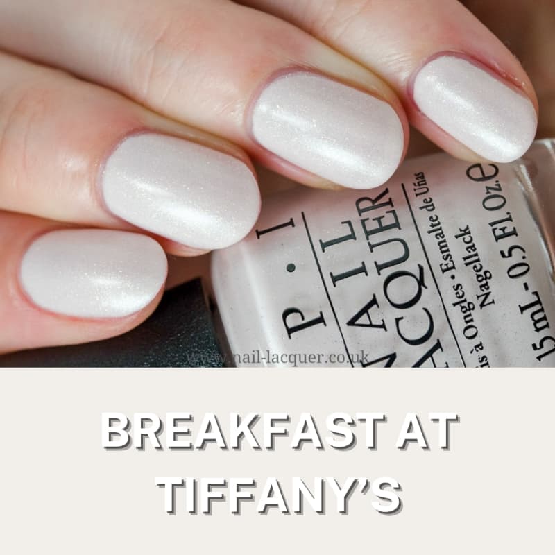 OPI Nail Lacquer "Breakfast at Tiffanys" (mini)