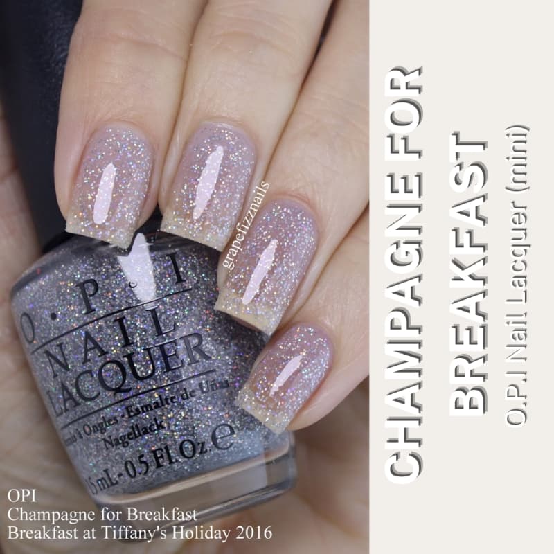 OPI Nail Lacquer "Champagne For Breakfast" (mini)