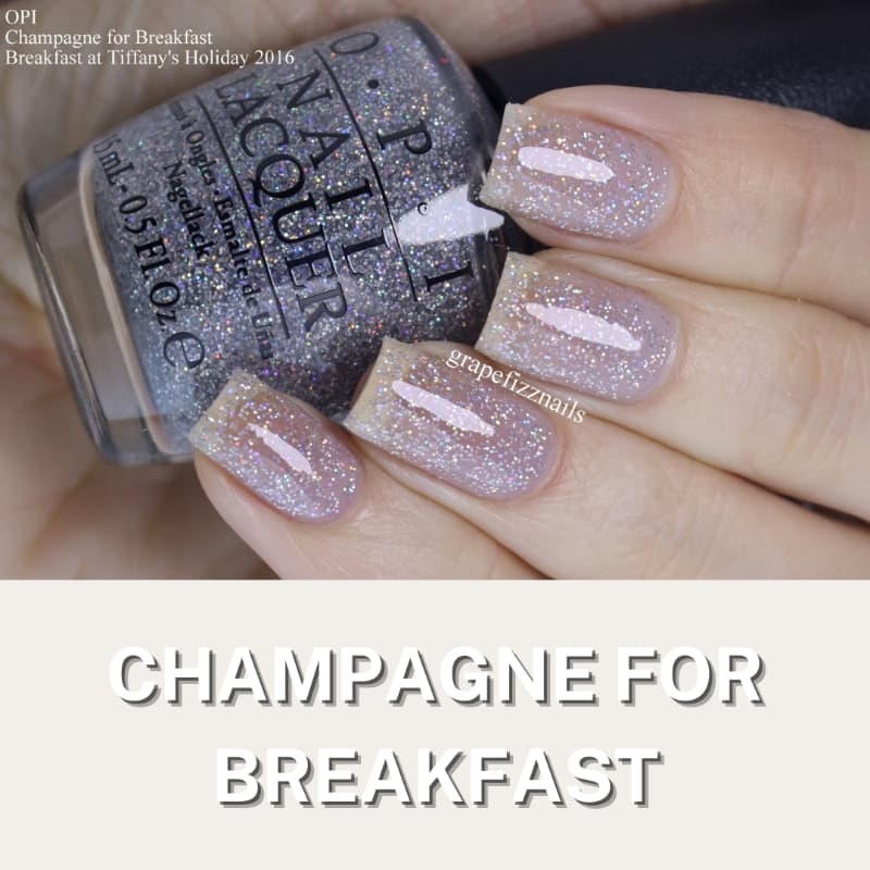 OPI Nail Lacquer "Champagne For Breakfast" (mini)