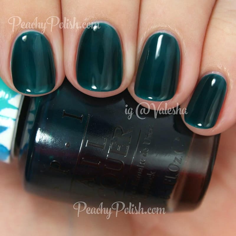 OPI Nail Lacquer "Turquoise Aesthetic" (mini)