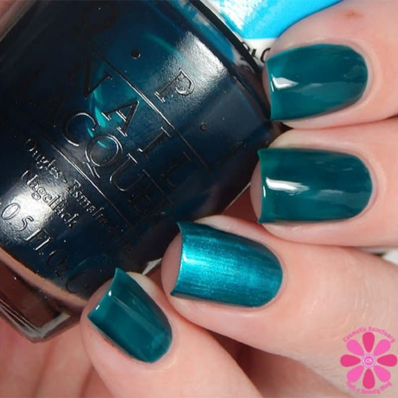 OPI Nail Lacquer "Turquoise Aesthetic" (mini)