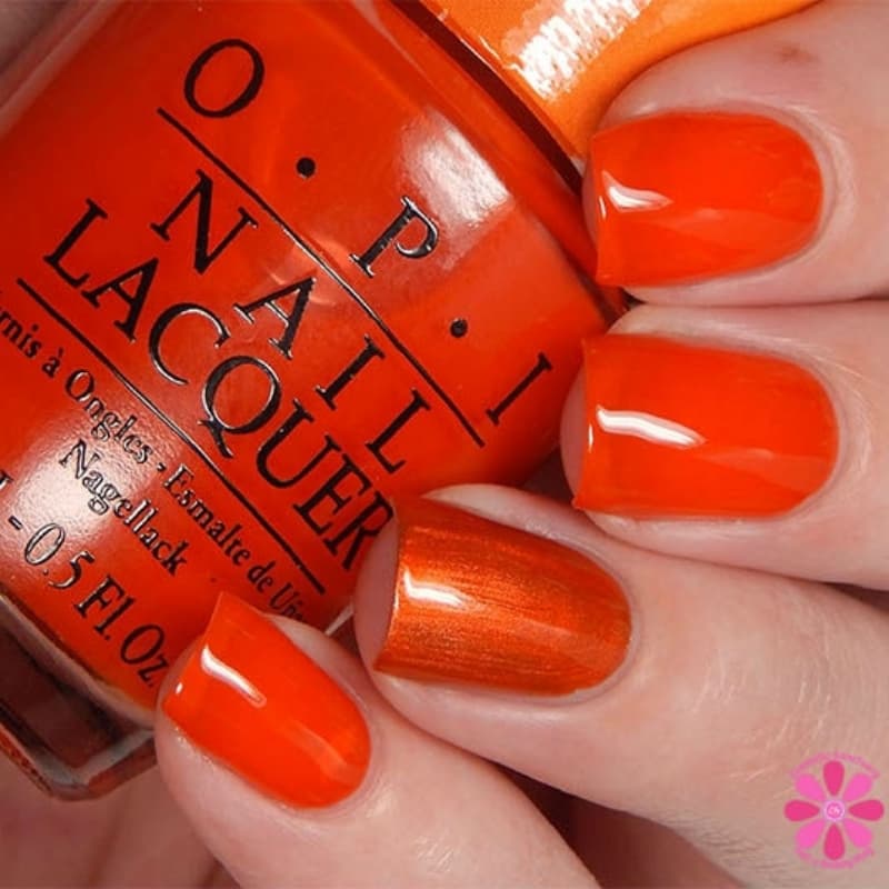 OPI Nail Lacquer "Chromatic Orange" (mini)