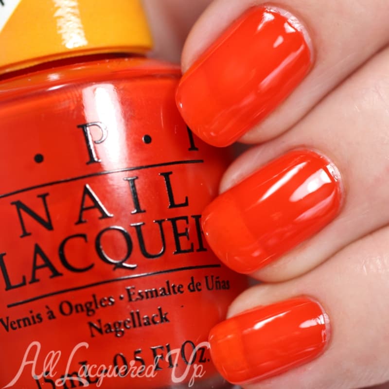OPI Nail Lacquer "Chromatic Orange" (mini)