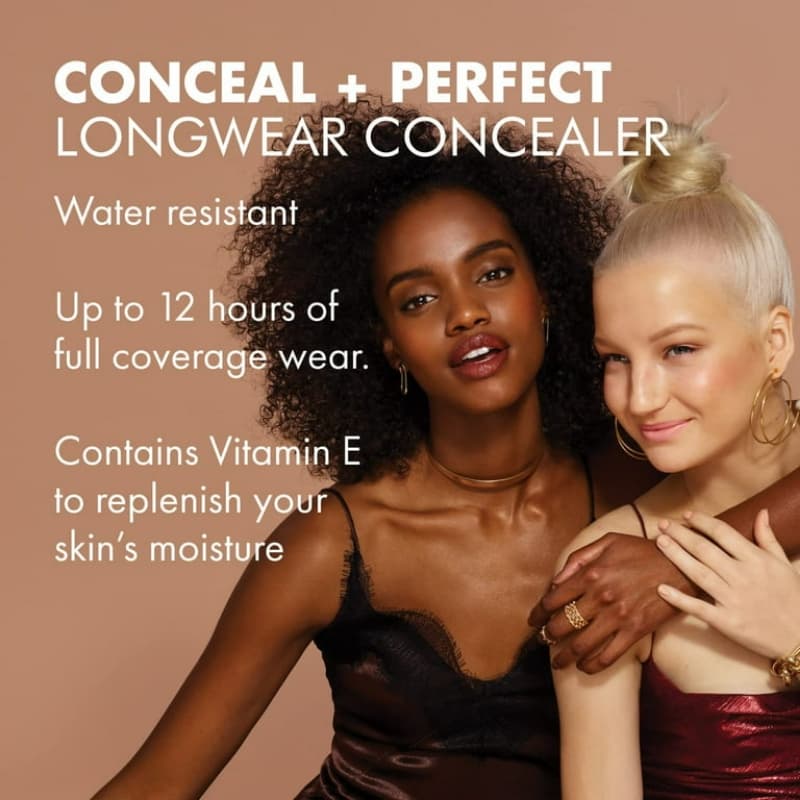 Milani Conceal + Perfect Longwear Concealer, Shade "110 Nude Ivory"