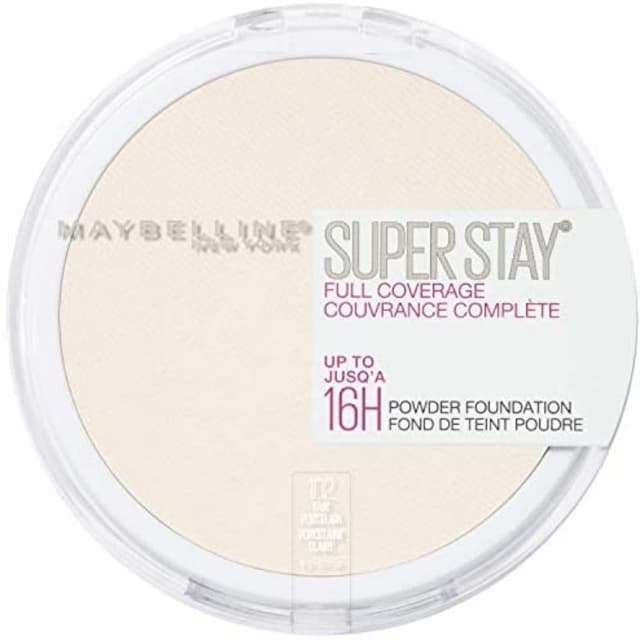 Maybelline Superstay Full Coverage Powder Foundation Shade: 102 Fair Porcel