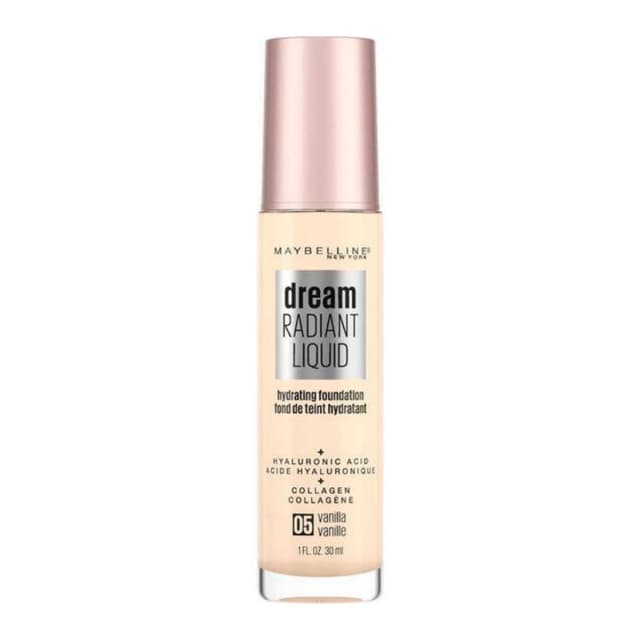 Maybelline Dream Radiant Liquid Foundation Shade 05 Vanilla