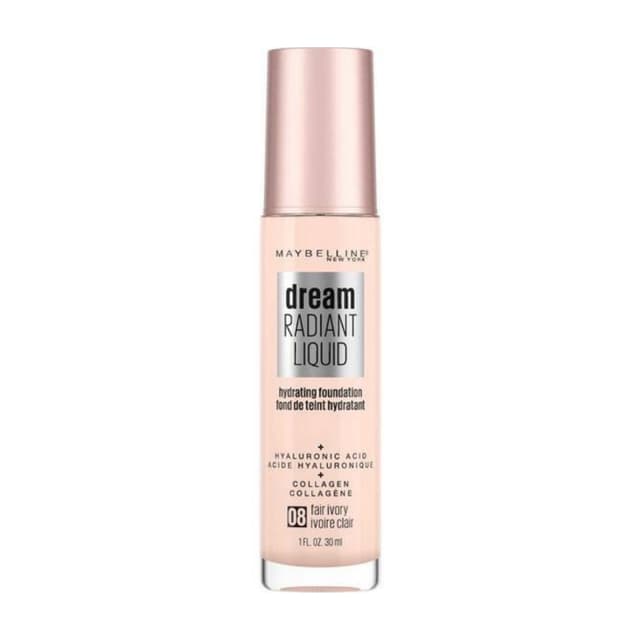 Maybelline Dream Radiant Liquid Foundation Shade 08 Fair Ivory