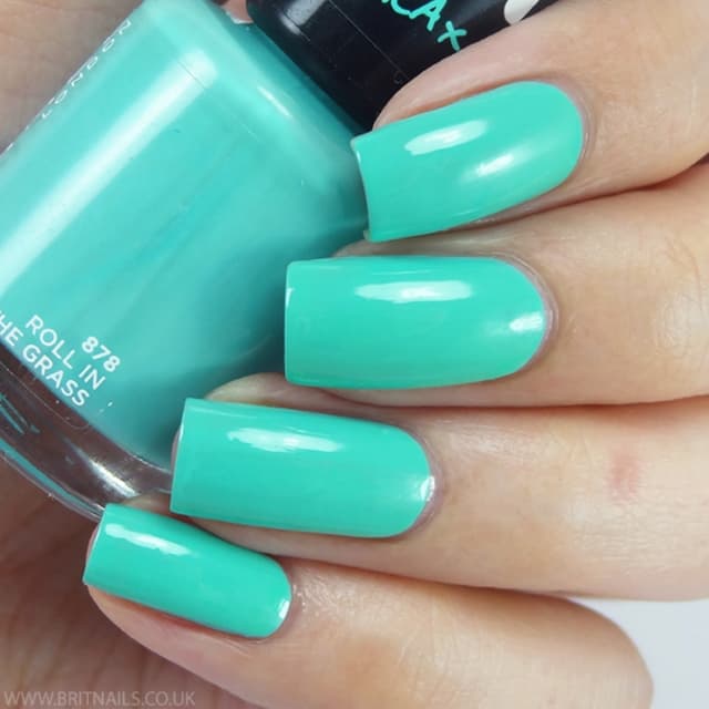 Rimmel Rita Ora Super Shine Nail Polish Shade 878 Roll In The Grass