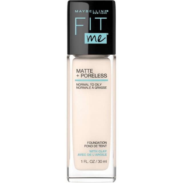 Maybelline Fit Me Matte + Poreless Oil Free Liquid Foundation - 102 Fair P