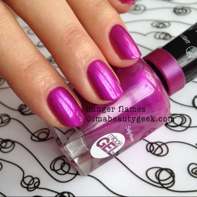 Sally Hansen Miracle Gel Nail Polish Shade 550 Hunger Flames